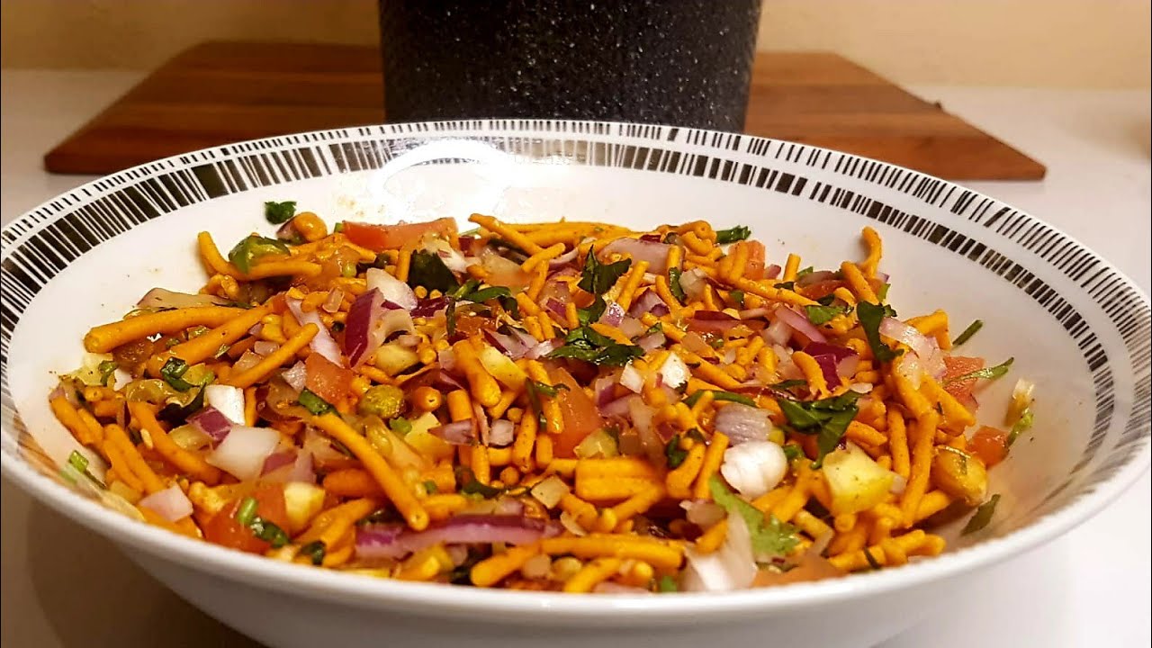 chanachur chatney/indian savoury snack chatney