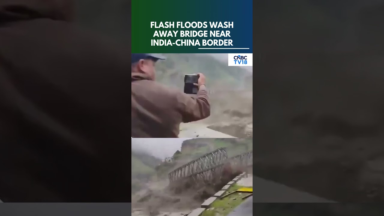 Uttarakhand Cloudburst: BRO Bridge Swept Away Near India-China Border In Chamoli | N18S