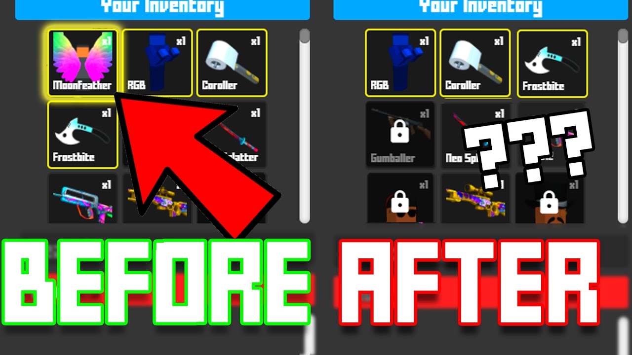 Krunker STOLE my UNOBTAINABLE Moonfeather (DISAPPEARED)!