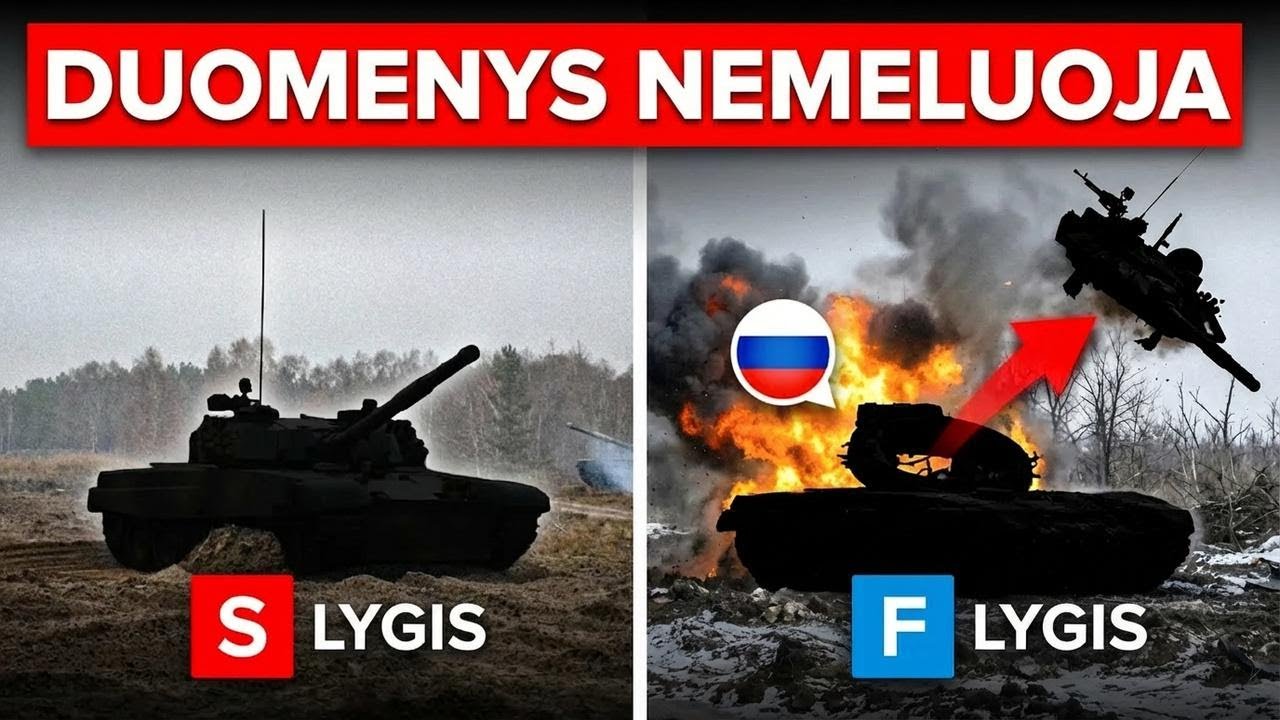 Kurie tankai Ukrainoje laimi, o kurie pralaimi?