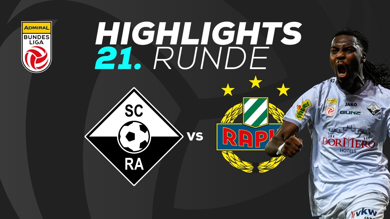 SCR Altach - SK Rapid 21. Runde ADMIRAL Bundesliga 2025/26