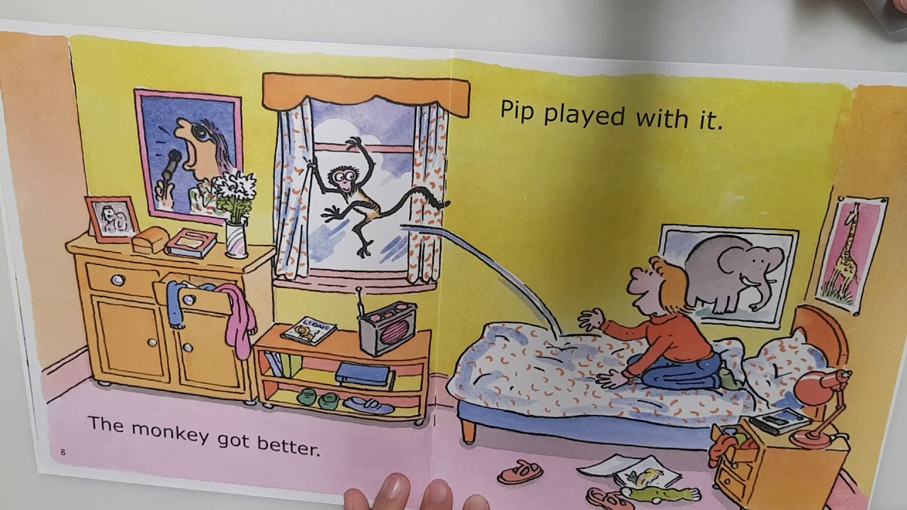 Pip and the little monkey
