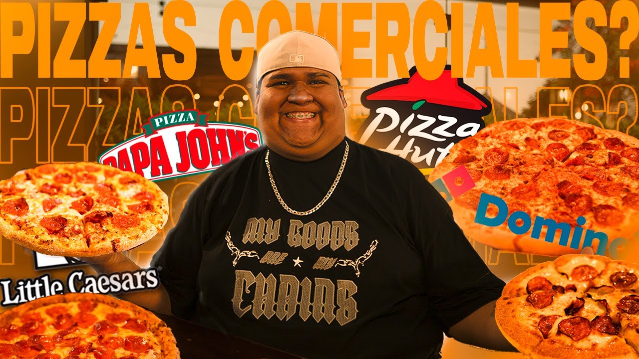 MEJORES PIZZAS COMERCIALES??👀🤔