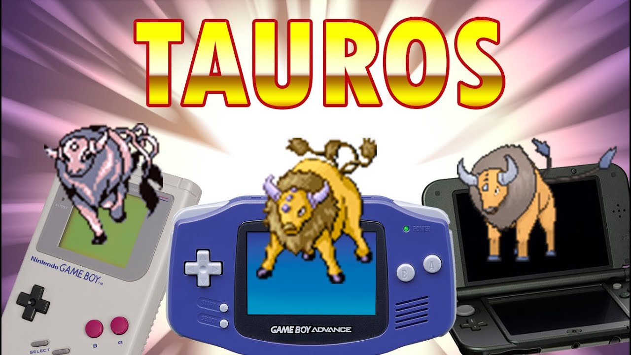 Tauros a través de las generaciones - ¿Qué tan bueno era? (Gen 1 - 7)