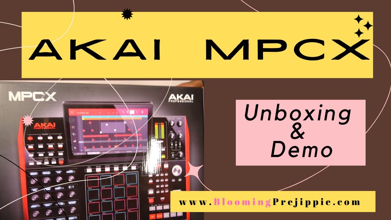 AKAI MPC X Unboxing