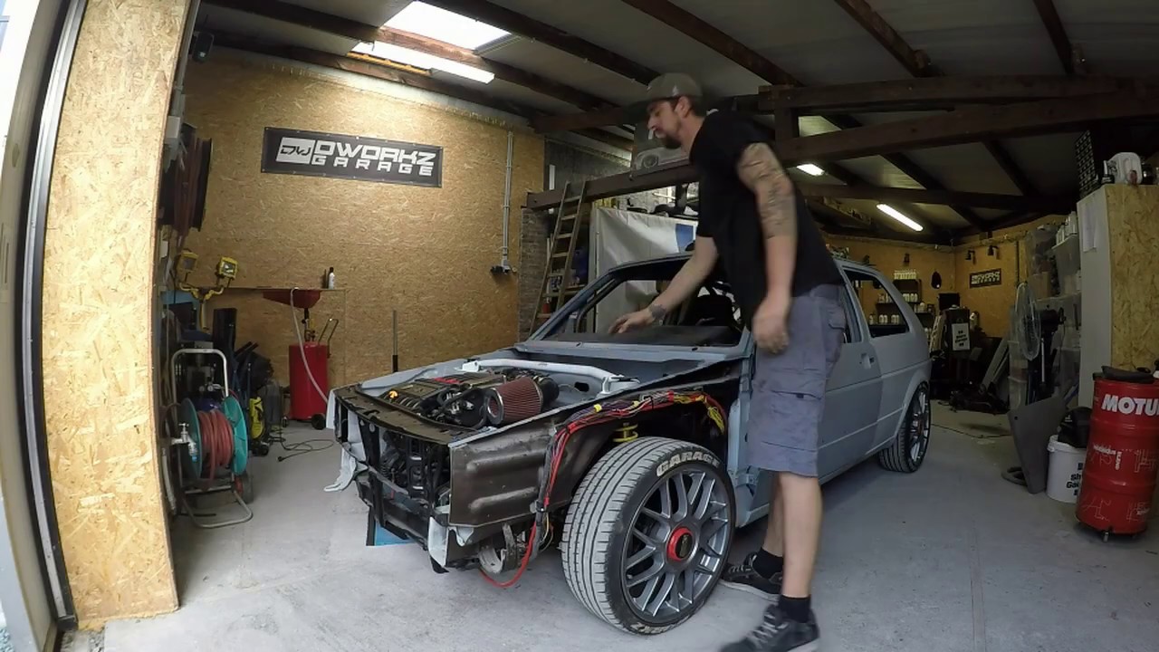 D WORKZ GARAGE - Mk2 R32 car build - EPISODE 5 