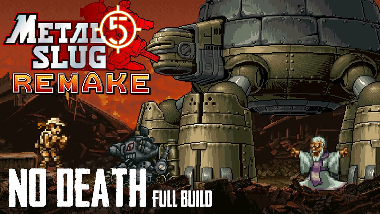 Metal Slug 5 Remake - One Life Full Game (No Death, Fio)