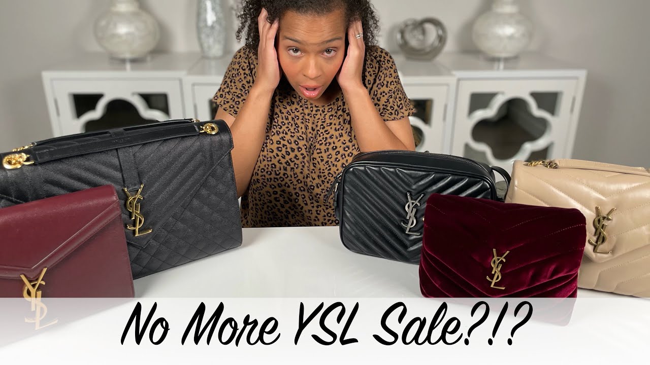 NO MORE YSL SALES? : Why we are seeing less sales on Saint Laurent Bags