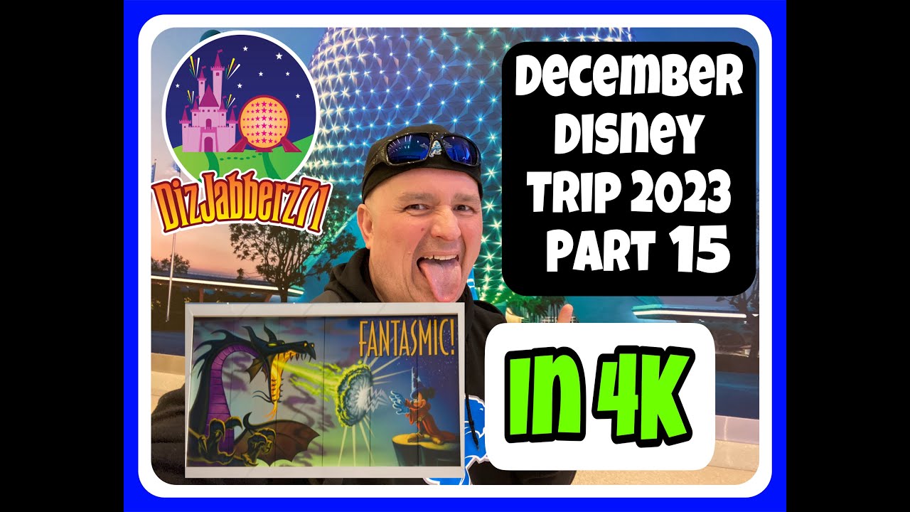 Hollywood Studios Fantasmic in 4K