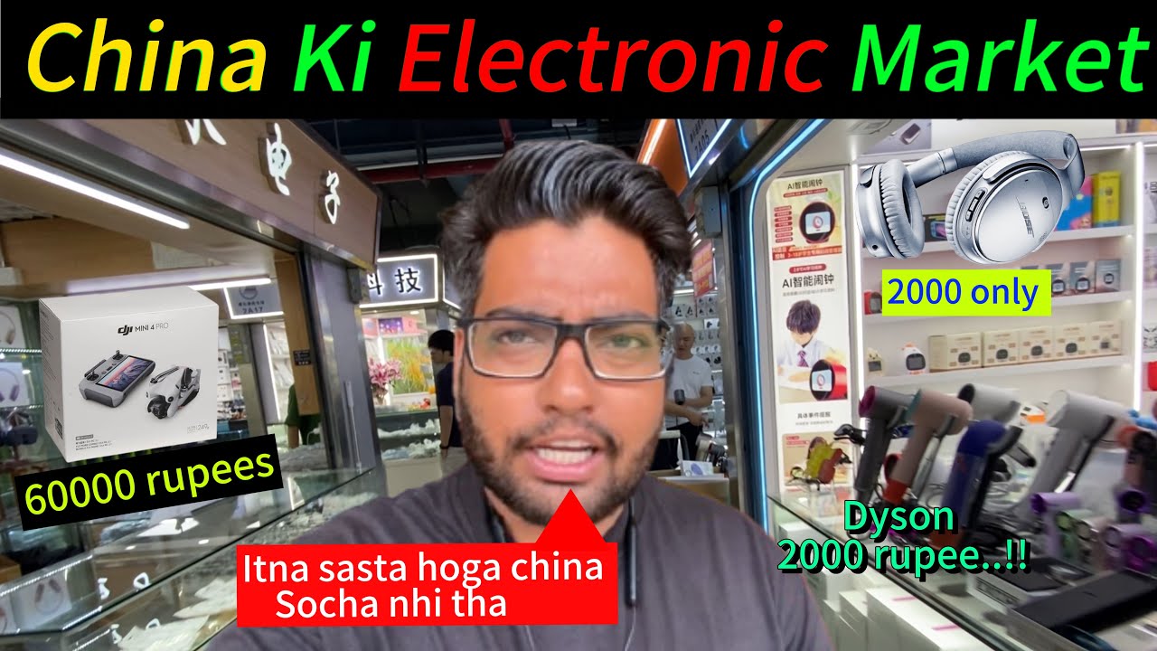 Inside the World's Largest Electronics Market in Shenzhen, China 🇨🇳 