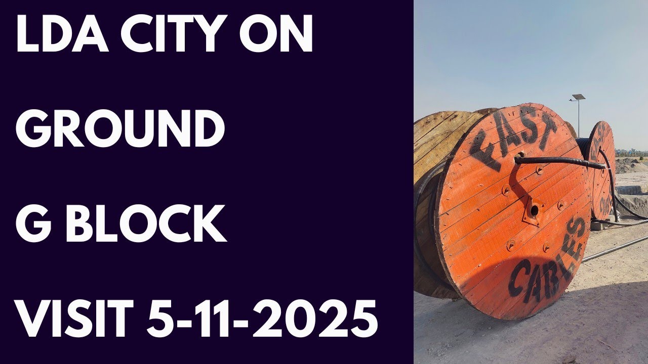 🔥LDA City G Block &ndash; Possession & Rapid Development Update | Best Time to Invest Now!