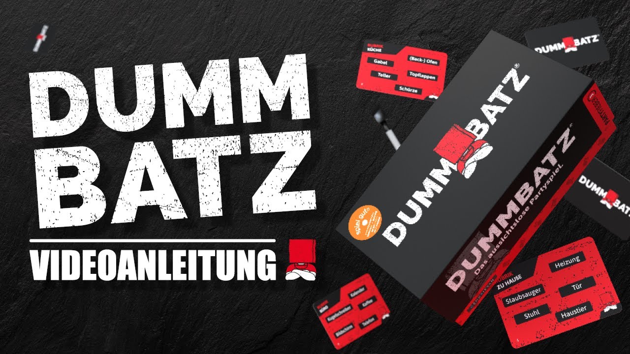 DUMMBATZ - Videoanleitung | DENKRIESEN
