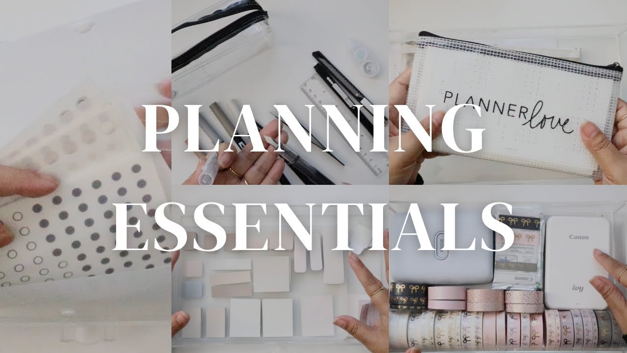 Planning Essentials // my favorite stationery and planner supplies