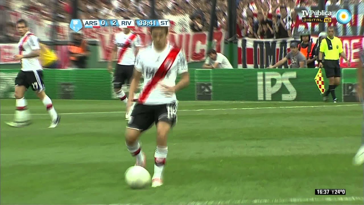 Arsenal 0 vs River Plate 4  (9° fecha del inicial 2012)