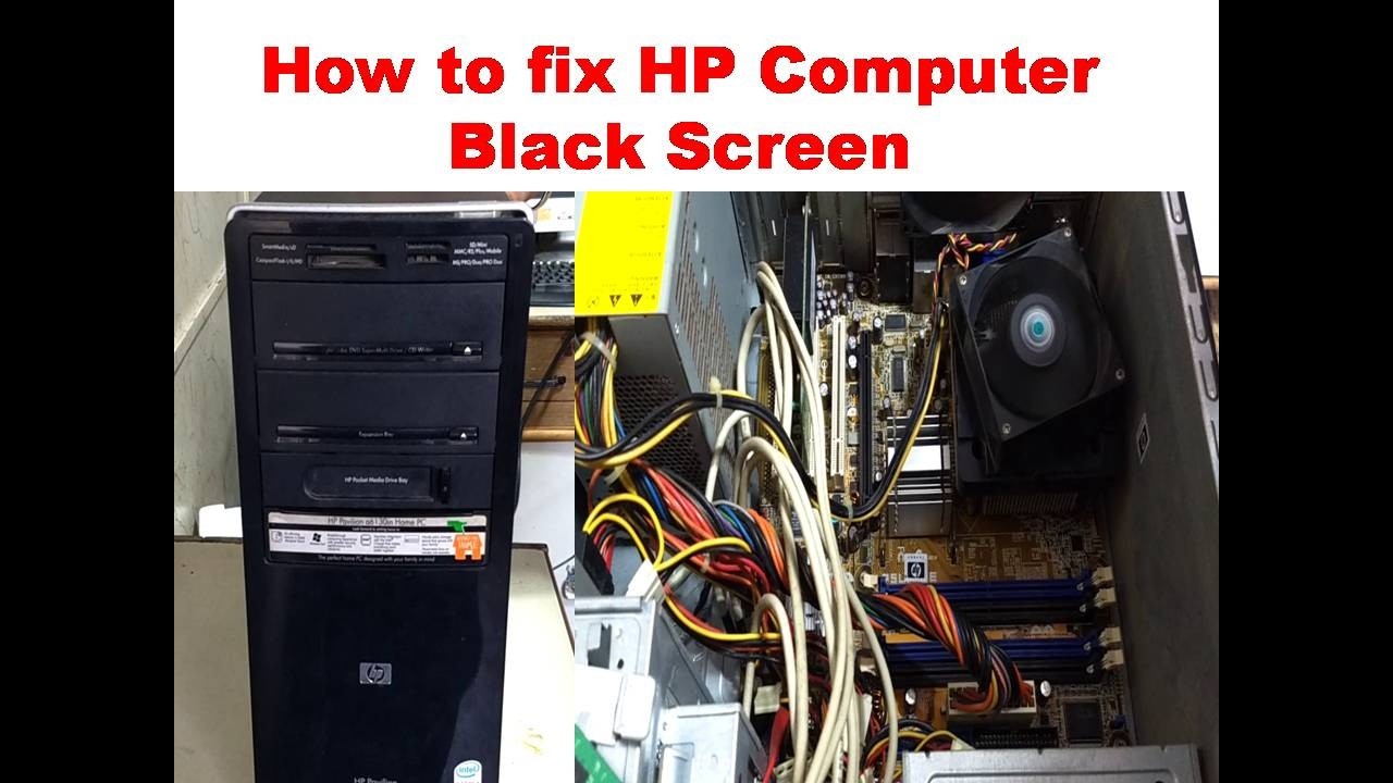 Computer Turns On But No Display & No Signal In Monitor  CPU Fan Spinning But No Display