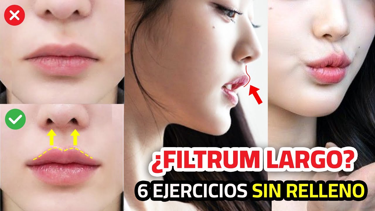 Lip Lift Casero: Acorta la distancia nariz-boca 💋 (Efecto 
