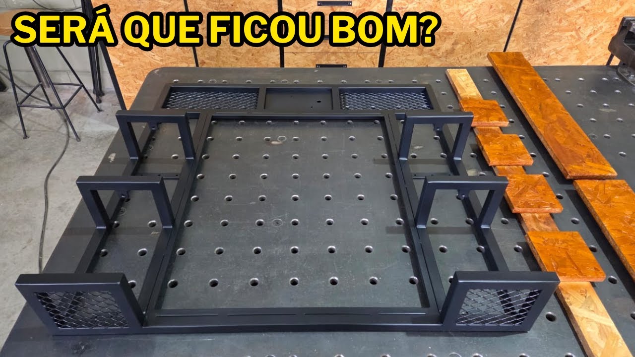 Curso de Fabricação de Móveis Industriais l Aula 13 - Aparador com Espelho para W.C. Parte 2/2