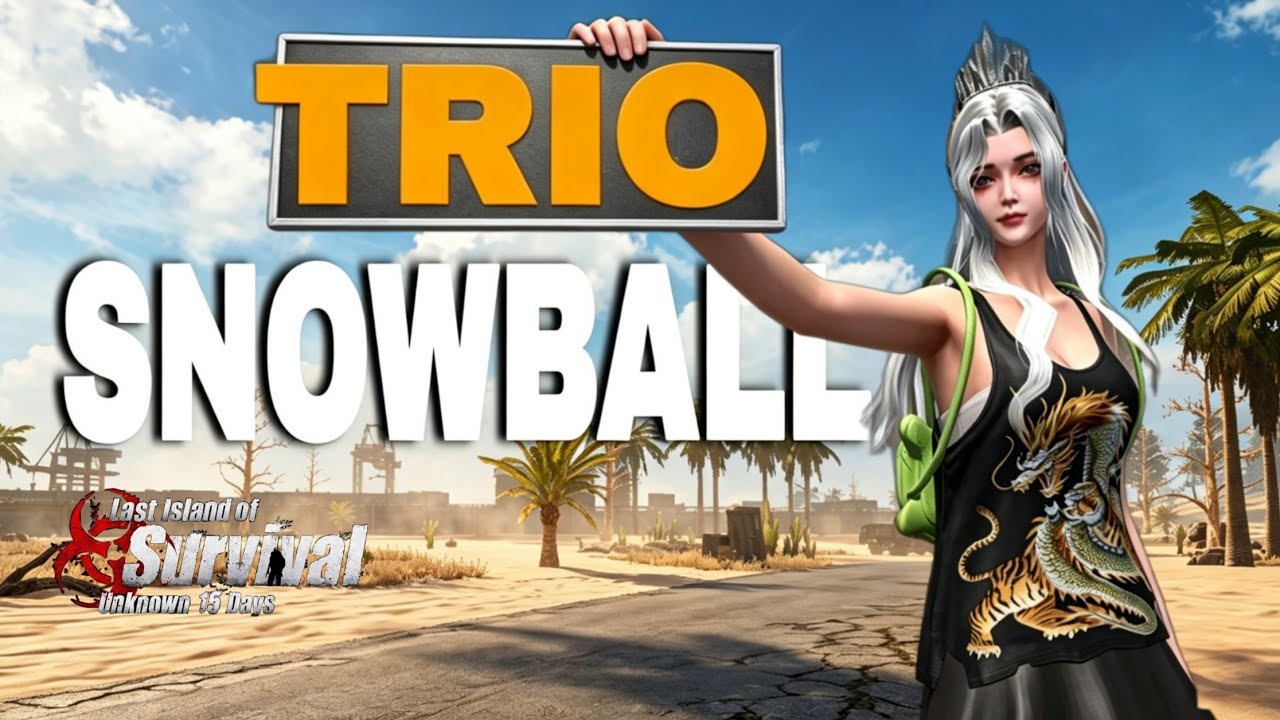 The GREATEST TRIO SNOWBALL - Last Island of Survival 