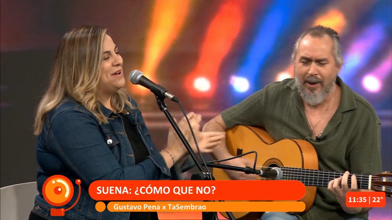 Flamenco en vivo en #ElRecreo con Gonzalo Franco y Lucila Scariato de TaSembrao