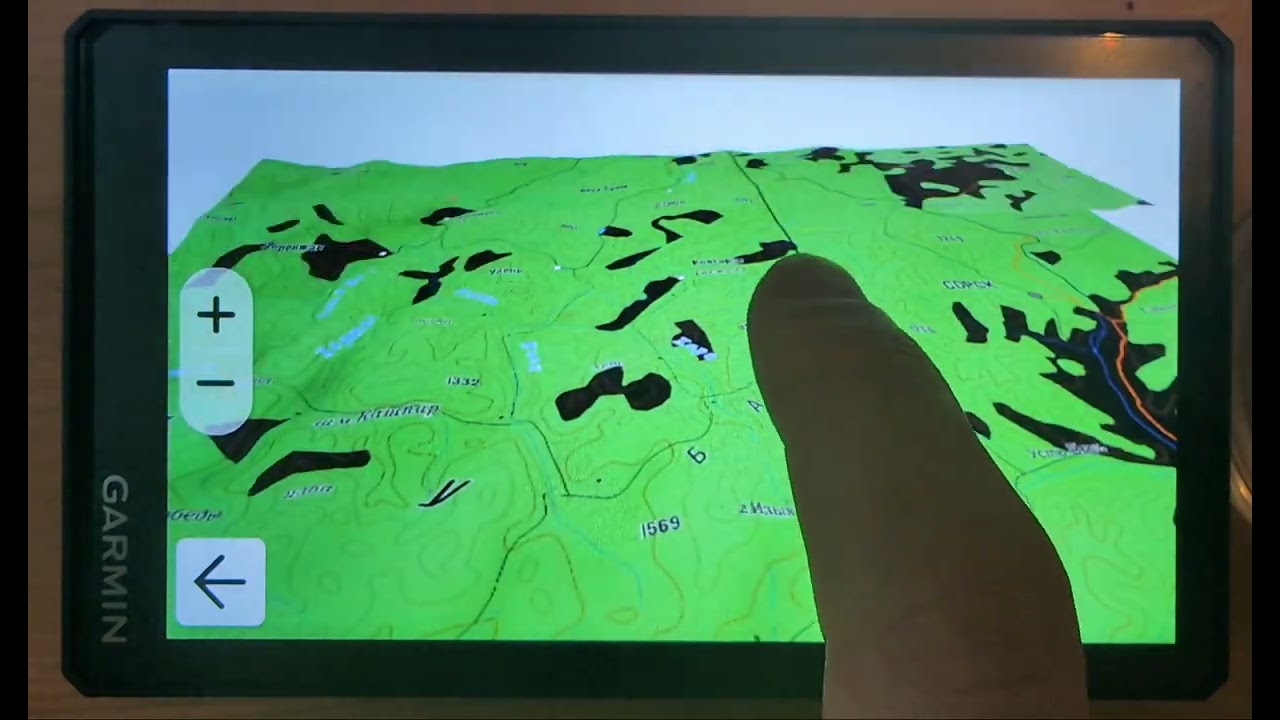 3d TOPO maps Altay GARMIN TREAD