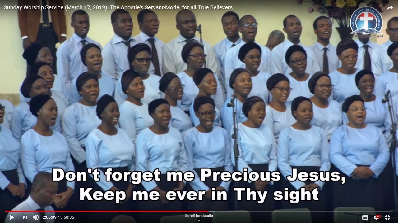 DLBC Adult Choir: Precious Jesus Don't Forget