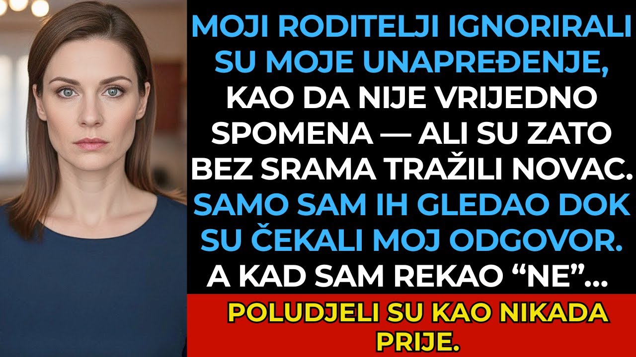 Moji roditelji su ignorirali moje unapređenje i tražili novac — poludjeli su kad sam rekao ‘ne’.