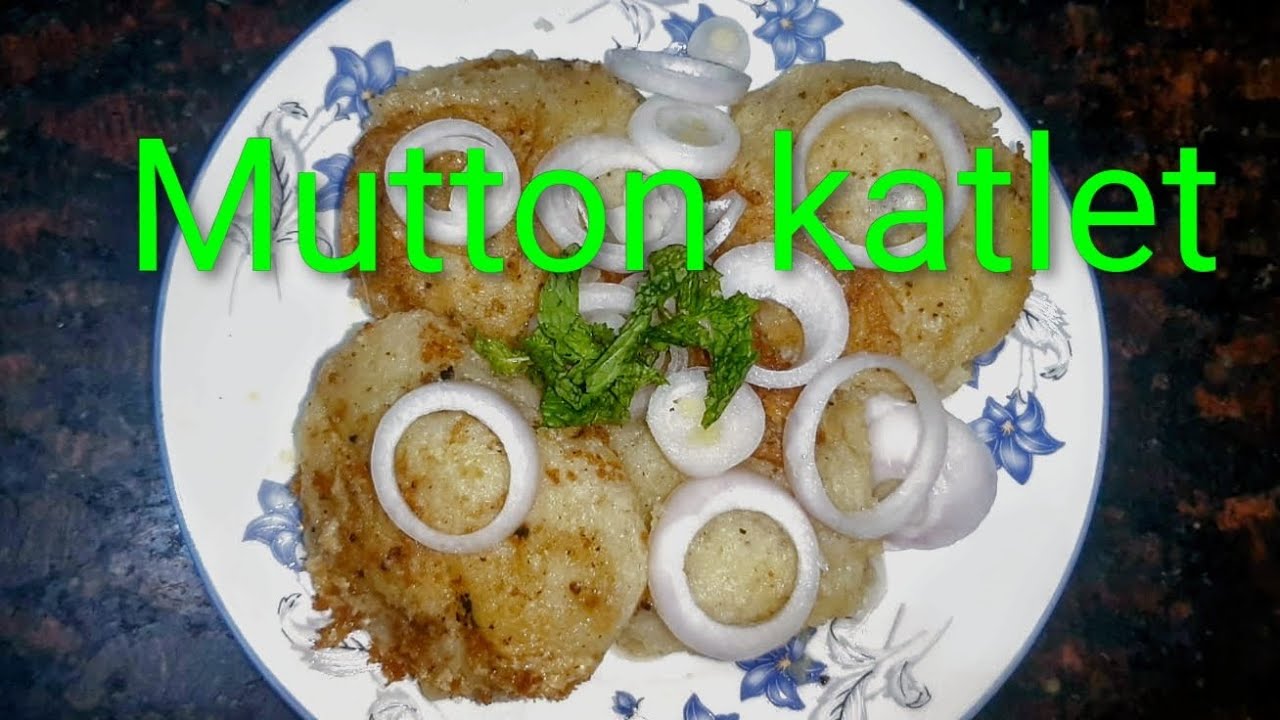 Tasty mutton katlet 
