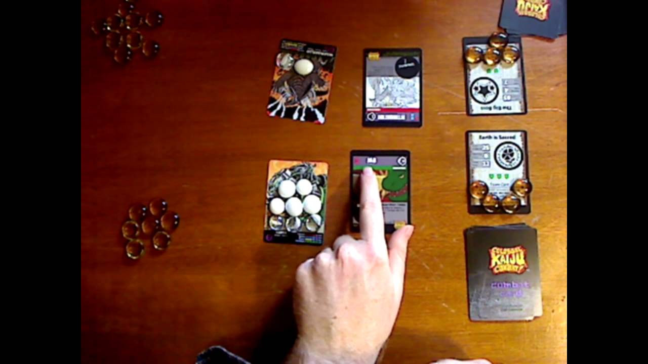 CKC Sample Card Game Fight - KOMA vs. Warmadillo