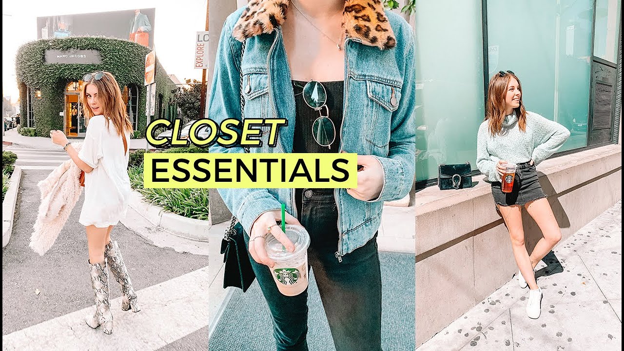 The Most Worn Pieces In My Closet! Closet Essentials Every Girl MUST Have!