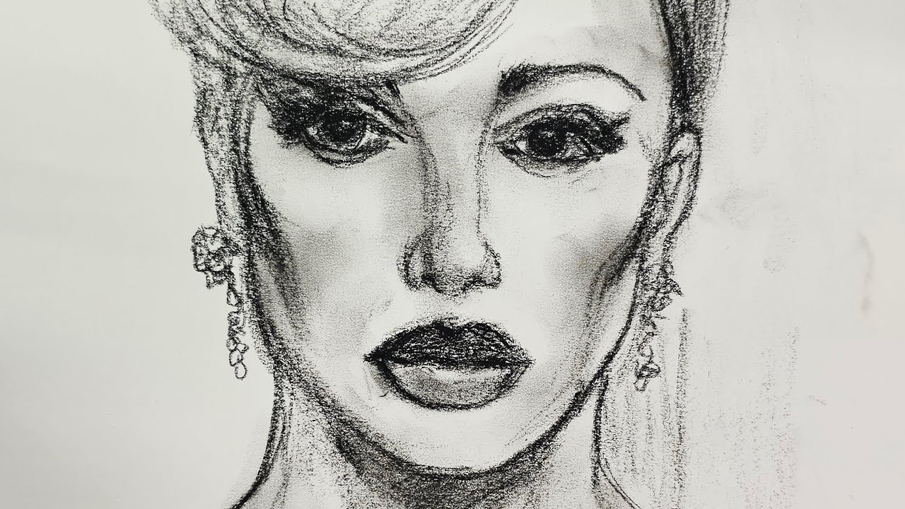 joseph falco is live! portrait drawing