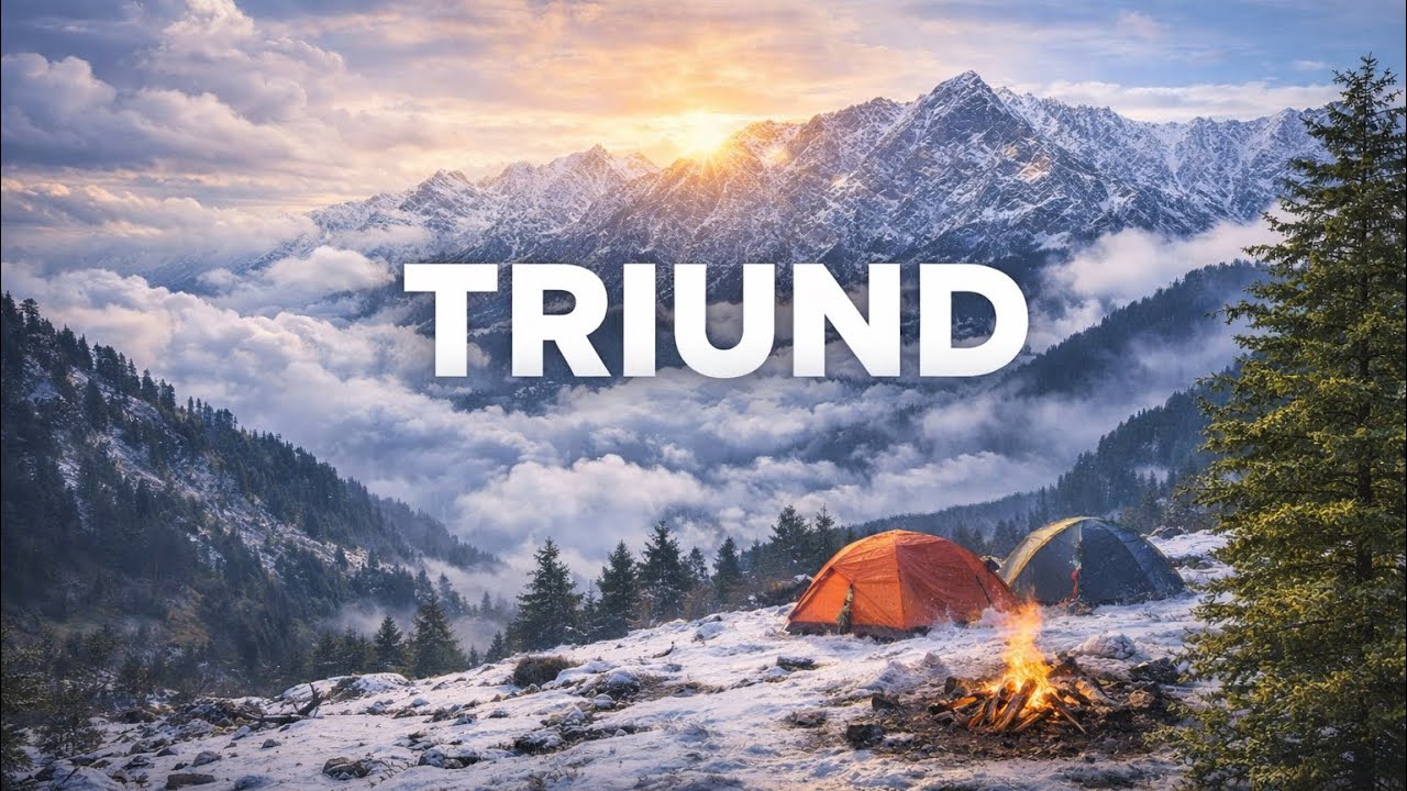  Triund Trek Complete Journey | Snow, Camping & Bonfire Night | McLeodganj Himachal