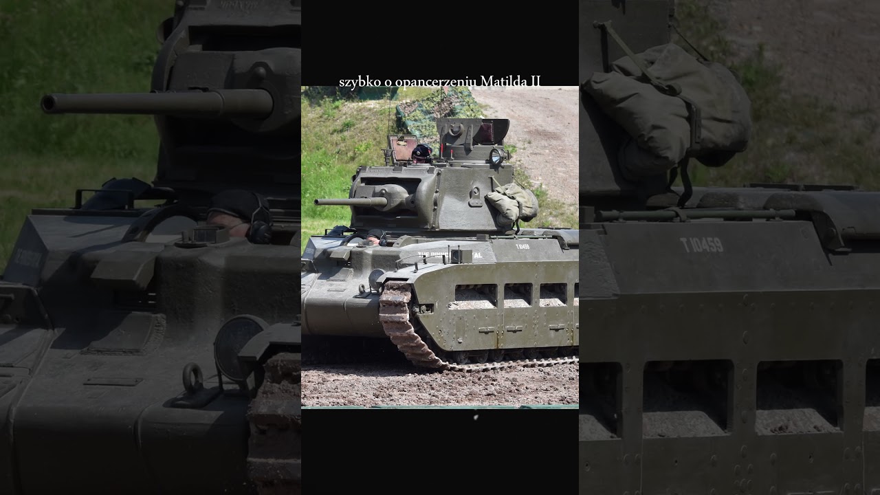 szybko o opancerzeniu Matilda II #ciekawostki #militaria #tank