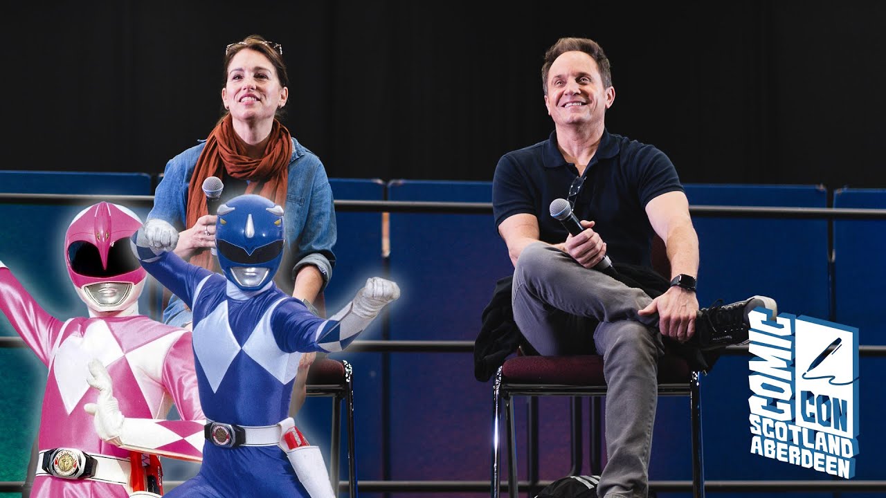 Amy Jo Johnson & David Yost | MMPR Q&A | Comic-Con Scotland Aberdeen 2024