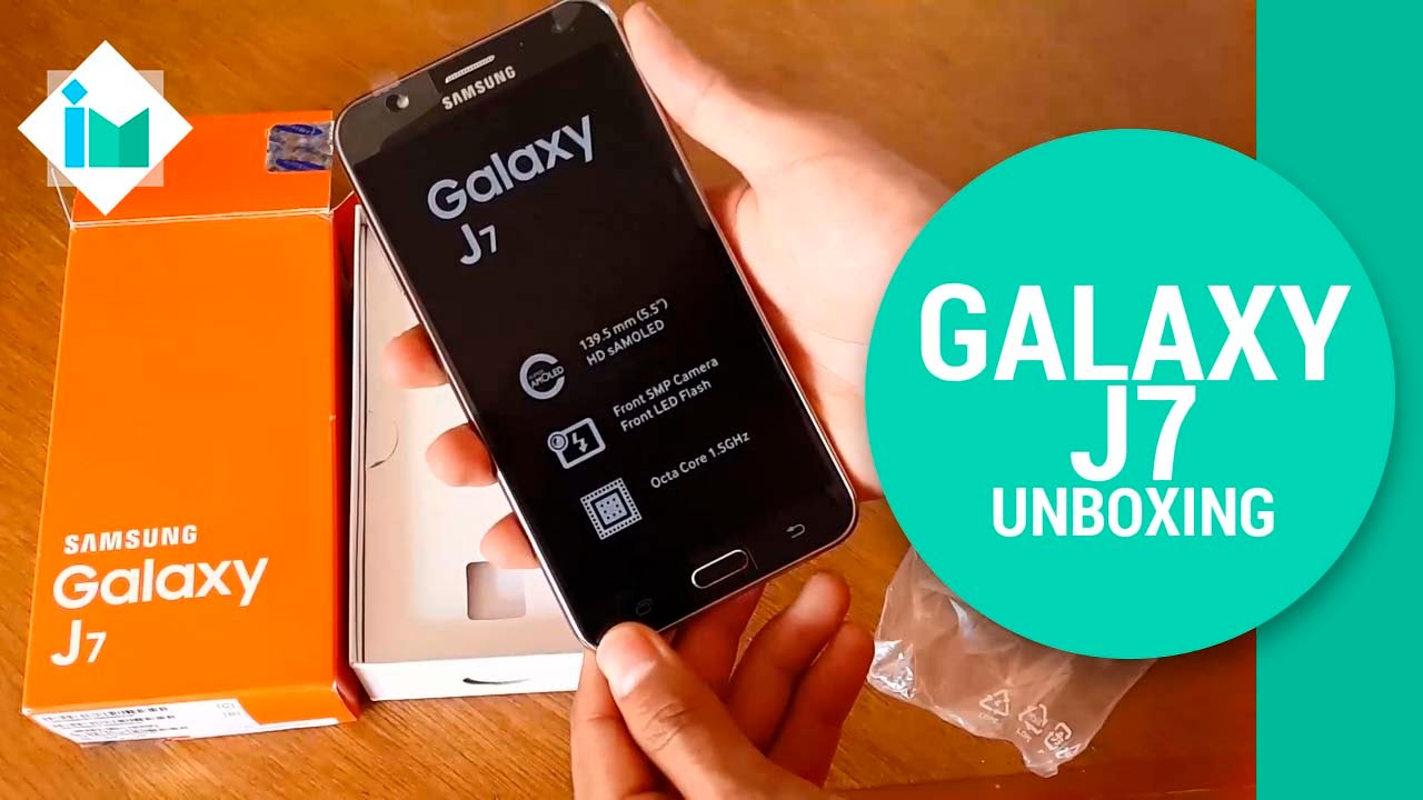 Samsung Galaxy J7 - Unboxing en español