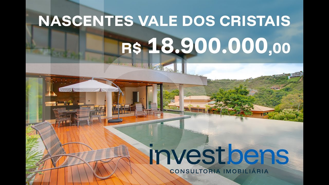 Casa à Venda - Condomínio Nascentes Vale dos Cristais - Nova Lima-MG