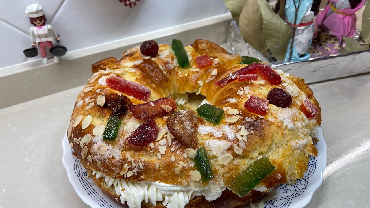 ROSCÓN DE REYES SENCILLO CON LECHE CONDENSADA