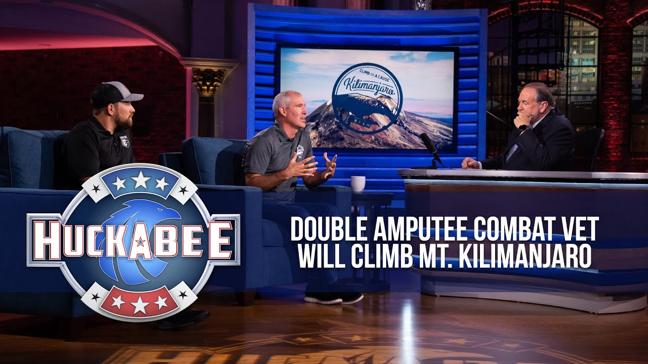 Double Amputee Veteran Will CLIMB Mt. Kilimanjaro | Joe Donaldson & Scott West | Jukebox | Huckabee