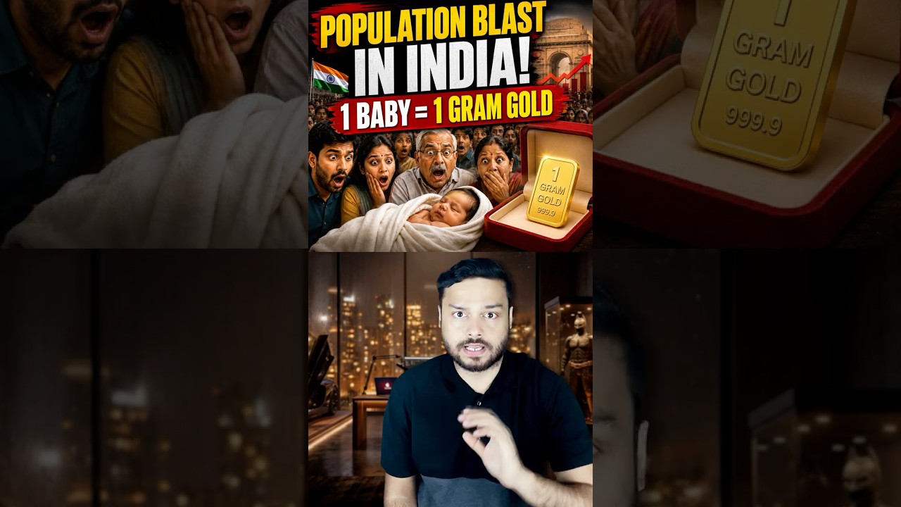 FREE GOLD Bar for Every Baby in India! Indian Govt&rsquo;s VERY Strange Policy #shorts