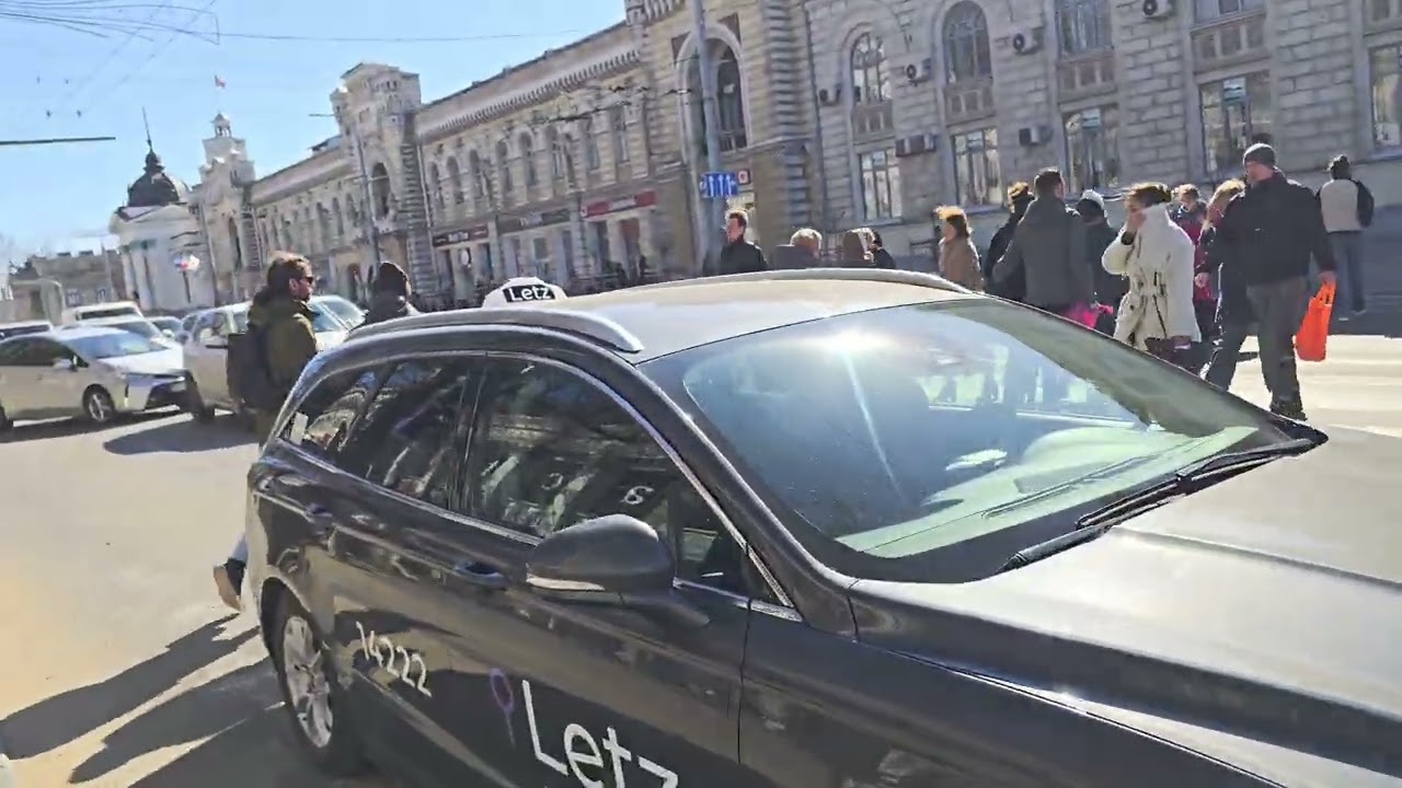 Кишинёв, будний день в центре города.5.03.2026