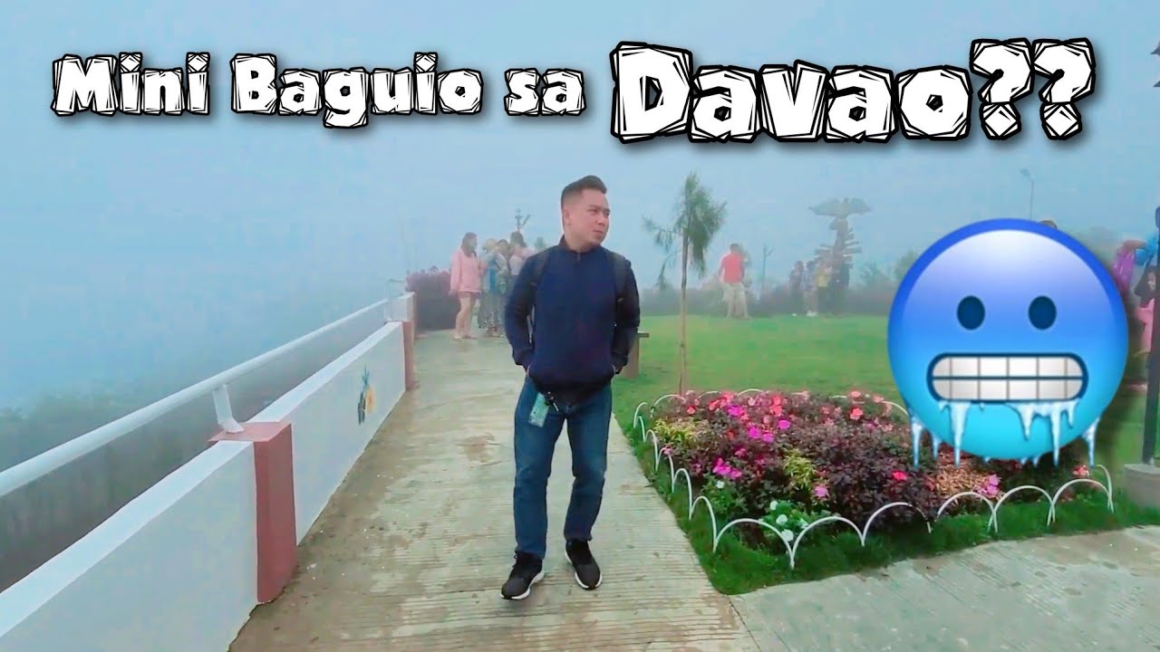 FOGGY TOURIST SPOT in Digos | Apo Flower Garden Mountain Resort