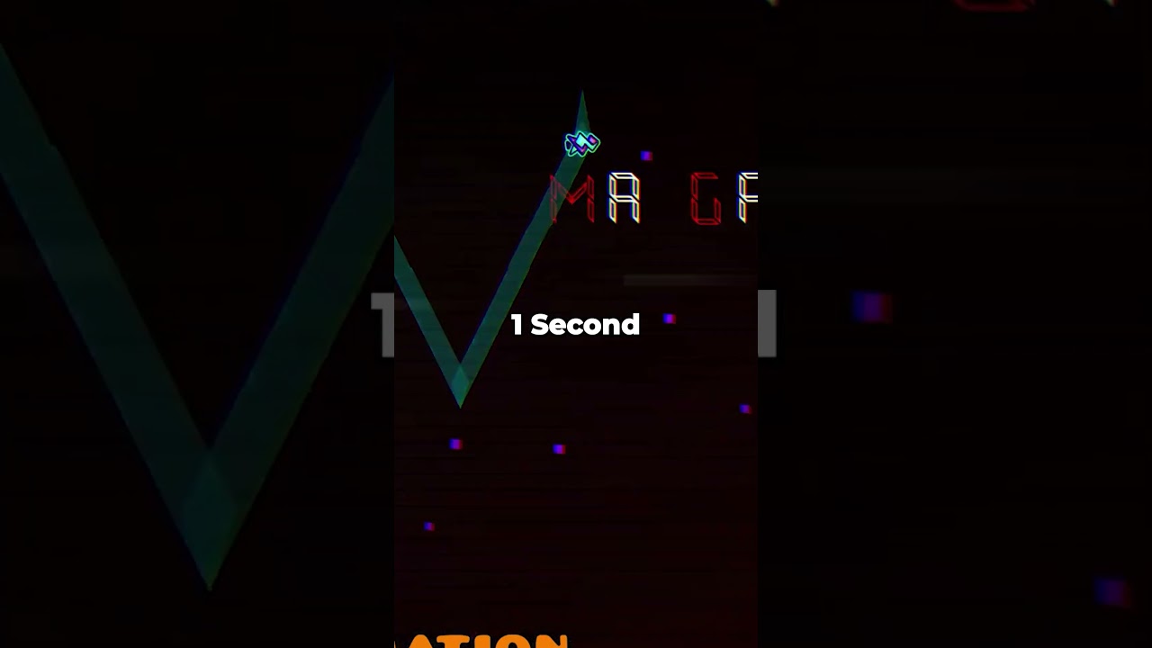 The Hardest 1 Second Challenge in Geometry Dash