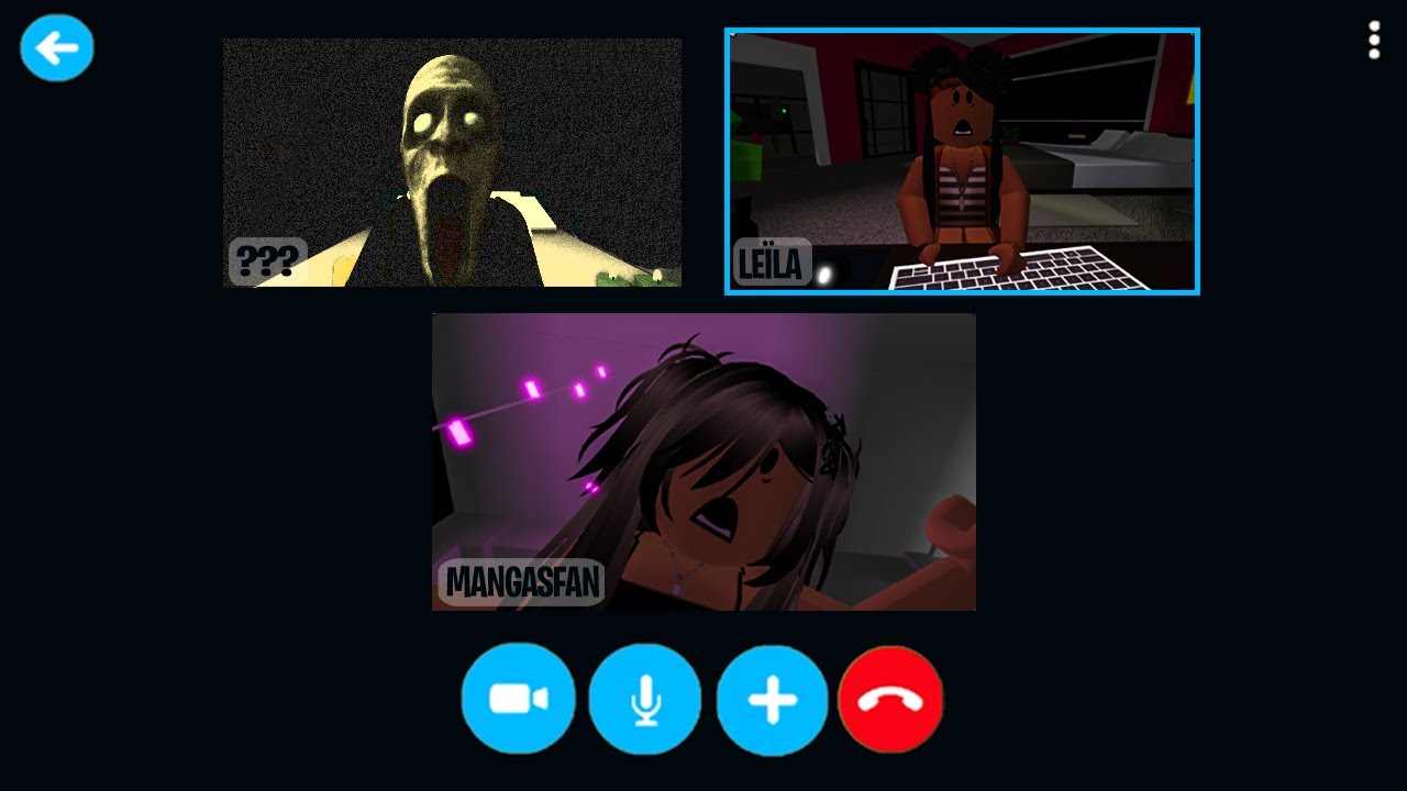UN INCONNU POSSEDÉ REJOINT NOTRE DISCORD SUR BROOKHAVEN 🏡 RP ! Roblox horror movie