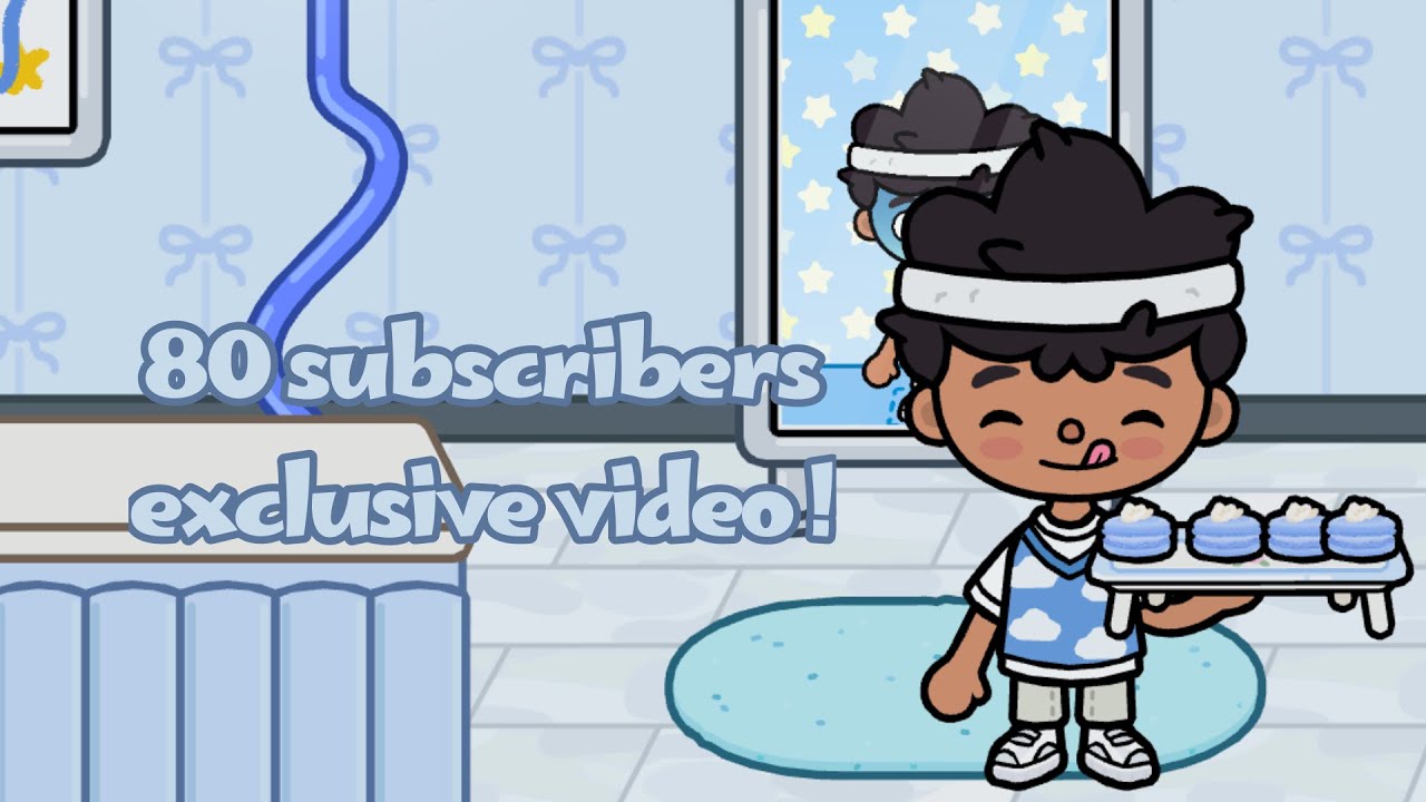 80 subscribers exclusive video! 🩵 - Joshiestoca