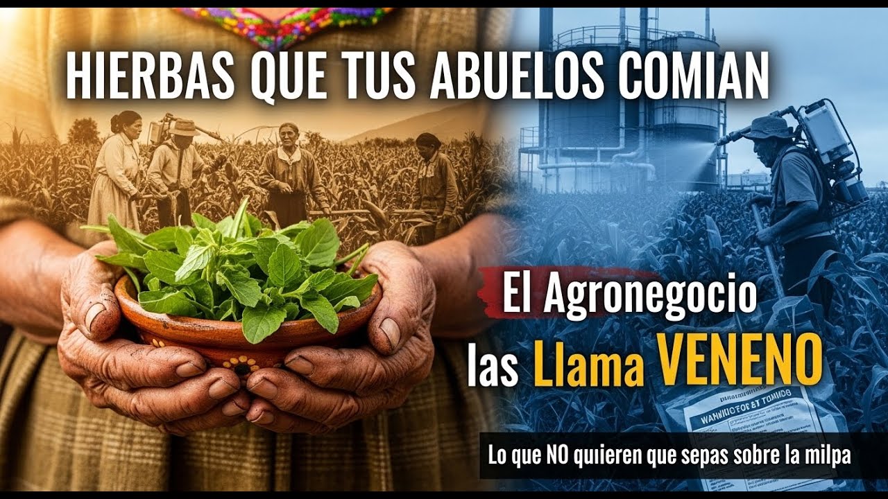 Hierbas de la Milpa: Las Malezas que Tus Abuelos Comían y que el Agronegocio Llama Veneno Hoy