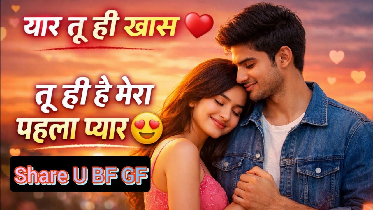 यारों वाला प्यार 💕 | Sweet Romantic Love Song | BF GF Cute Song | Hindi Love Song 2026