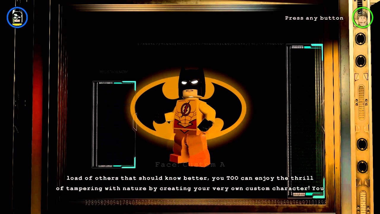 LEGO Batman 3: Beyond Gotham - A Look at the Character Customizer in the Bat Cave