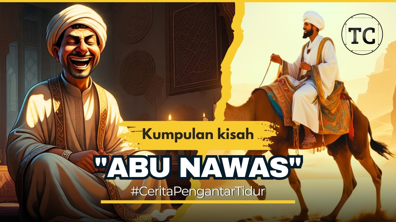Kumpulan Kisah ABU NAWAS, sosok yang Pintar, Cerdas, Jenaka dan Lucu. Cerita Pengantar Tidur Anak.