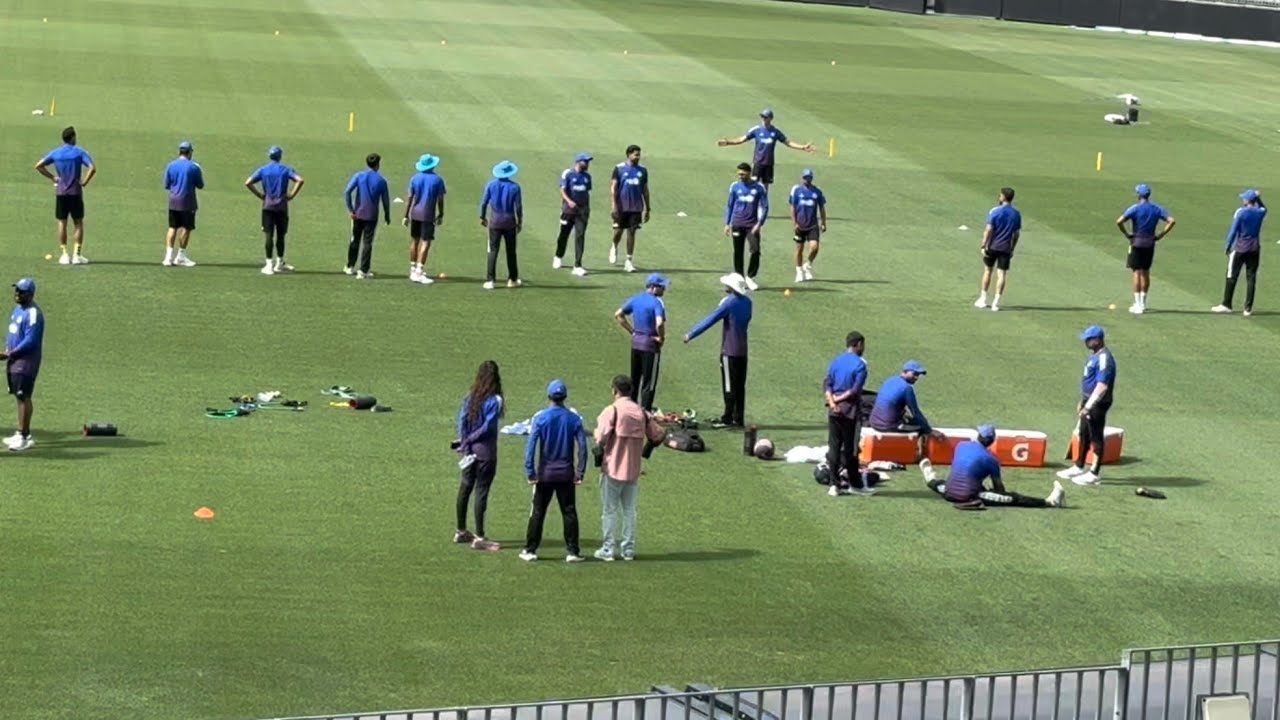 Team India's Day 2 Practice Starts