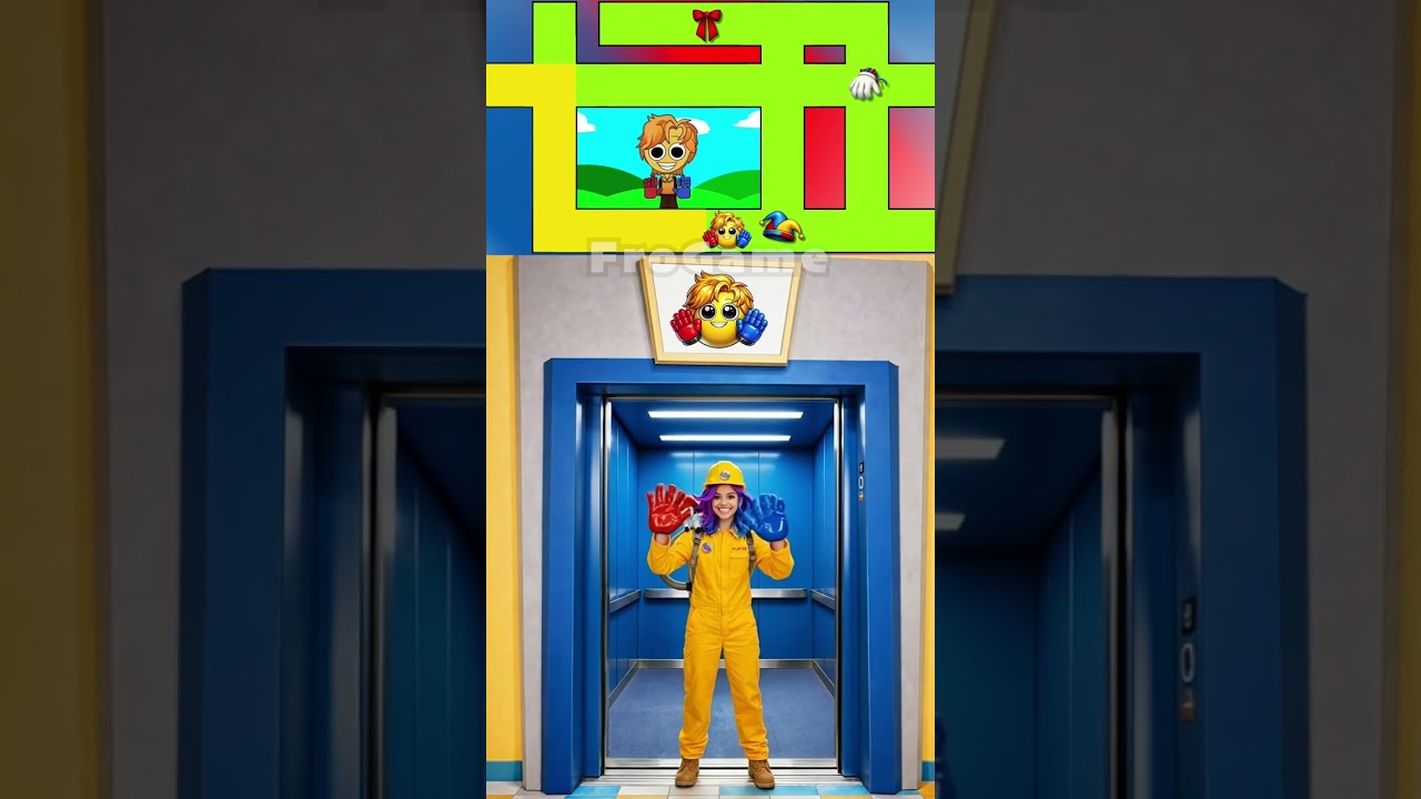 Sprunki Outfit Machine Challenge | Lily VS Player VS Prototype 