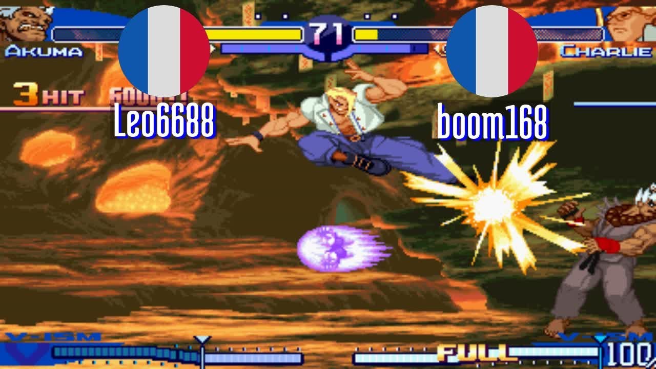 FT5 @sfa3: Leo6688 (FR) vs boom168 (FR) [Street Fighter Alpha 3 Fightcade] Mar 18
